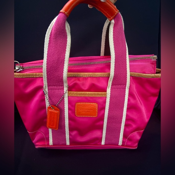 Coach Legacy Nylon Mini Tote - Picture 1 of 7